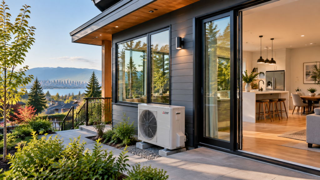 Energy efficient Vancouver home renovation featuring modern windows, comfortable interiors and sustainable upgrade improvements.