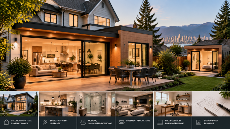 Modern Metro Vancouver home featuring future-focused renovation design with flexible living spaces and energy-efficient upgrades.